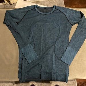 Lululemon Swiftly Long Sleeve Running Shirt Size 10